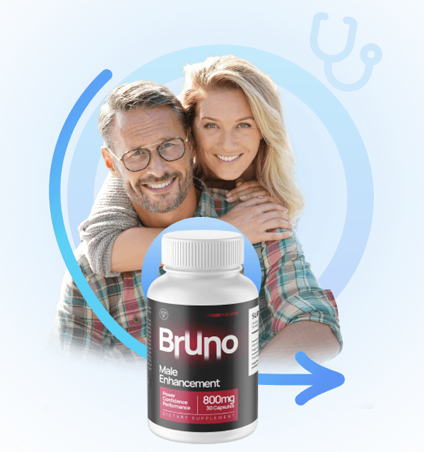 Bruno™ Male Vitality Supplement Bottle